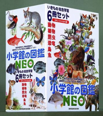 小学館の図鑑NEOいきもの総合学習（6冊セット）【送料無料】