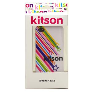 kitson iPhone 4 case 星（ホワイト）[KSIPA4HCPT-STWH]