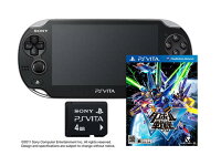 「PlayStation(R)Vita 3G/Wi-Fiモデル クリスタル・ブラック 初回限定版」+「ダンボール戦機W PS Vita版」+「専用メモリーカード（4GB）」セットの画像
