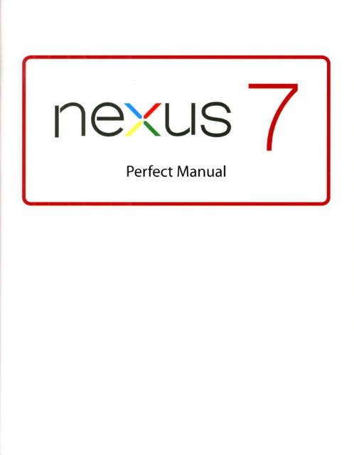 nexus　7　Perfect　Manual [ 福田和宏 ]...:book:16179500