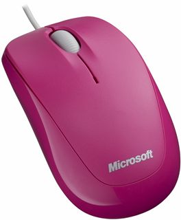 Compact Optical Mouse 500 Bright Pink