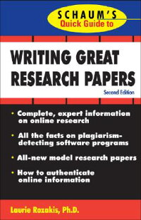writing a great research paper writing a great research paper