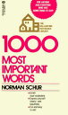 1000 MOST IMPORTANT WORDS(A) [ NORMAN W SCHUR ]
