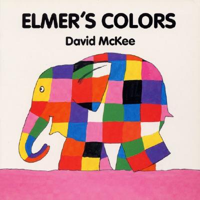 Elmer's Colors Board Book【送料無料】