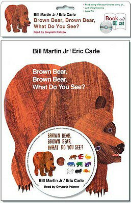 BROWN BEAR,BROWN BEAR WHAT DO YO(P W/CD) [ ERIC CARLE ]