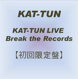 【中古】KAT-TUN LIVE Break <strong>the</strong> Records 【初回限定盤】 [DVD]