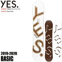 19-20 イエス スノボード 板 ベーシック YES BA...