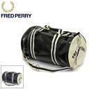 正規取扱店 FRED PERRY (フレッドペリー) L7220 CLASSIC BARREL BAG クラシック バレルバッグ FP435 全2色