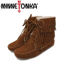 X[p[Z[ super saleK戵X MINNETONKA(~lgJ)Lined Lace Up Bootie(Ch[XAbvu[eB)#8532 BROWN fB[X MT091