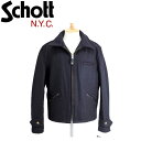 正規取扱店 SCHOTT(ショット) 716 WOOL CPO JACKET(ウールCPOジャケット) NAVY ネイビー