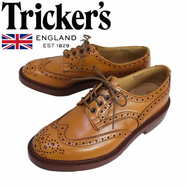 【送料・代引き手数料無料】 正規取扱店 Tricker's トリッカーズ 5633M COUNTRY BOURTON(カントリーバートン) ダブルレザーソール エイコンアンティーク TK002【RCPmara1207】Tricker's(トリッカーズ)正規取扱店 BOOTSMAN(ブーツマン)