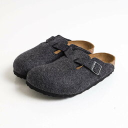 <strong>ビルケンシュトック</strong> BIRKENSTOCK Boston wool felt <strong>ボストン</strong> ウールフェルト レディース　GC160373 サンダル　2022年　秋冬 送料無料 ボーンフリー BORN FREE