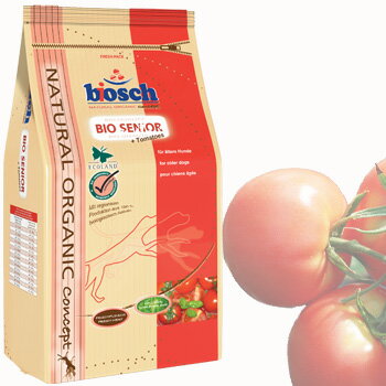 【BIOボッシュドッグフード】オーガニックドッグフード BIO bosch シニア＋トマト(0.75kg)