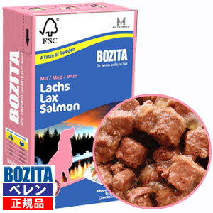 【BOZITA】ボジータ　犬用チャンクゼリー　サーモンドッグフード(480g)