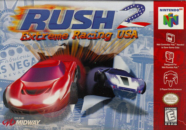 【中古】 N64　北米版 RUSH 2 EXTREME RACING USA...:bossleaf:10121308