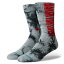 STANCE スタンス メンズ ソックス 靴下 BAKER FOR LIFE GREY M556A19BFL-GRY-Lサイズ(25.5-29.0cm)