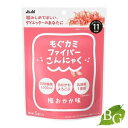 アサヒ リセットボディ もぐカミファイバーこんにゃく 梅おかか味 4g×5袋