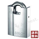 【送料無料/ポイント5倍】アブロイ（ABLOY）[PL362N]鋼製・クローム仕上げ南京錠 レイズド・ショルダータイプ