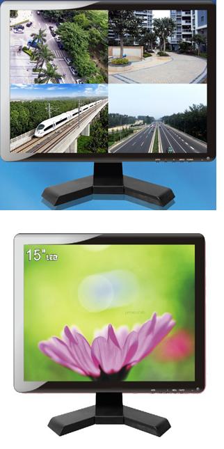 【2入力に対応した4：3の15インチ監視用液晶モニター】【HDMI、VGA入力対応】HDM…...:bouhancamera:10000021