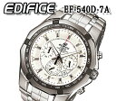送料無料 カシオ CASIO 腕時計 エディフィス EDIFICE メンズ 10気圧防水 カレンダー クオーツ クロノグラフ EF-540D-7A おすすめ 人気 モデル アナログ プレゼント ウォッチ