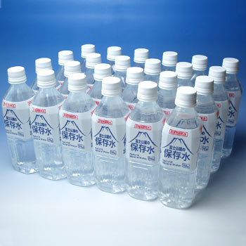 【非常用飲料水】富士山麓の保存水「500ml×24本」