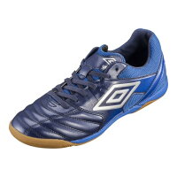 アンブロ umbro UF2OJB03BB フットサル シューズ（メンズ） アクセレイターサラ　SL　IN Mブルー／Nブルー／シルバー UF2OJB03BB【ラッキーシール対応】の画像