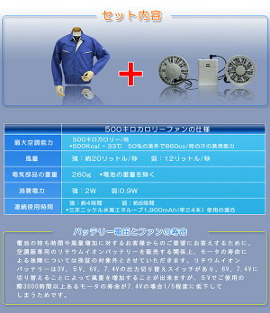 綿・ポリ混紡長袖作業服