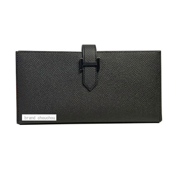 ≪ 新品 ≫ エルメス ベアン スフレ ソーブラック　ブラック金具 モノクローム HERMES Bearn Souffle So Black Epson Black Backle MonoChrome