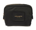マークジェイコブス コスメポーチ MARC JACOBS ナイロンノット メークアップ ブラック M0011161