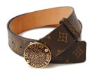 ルイヴィトン ベルト LOUIS VUITTON モノグラム T&B サンチュール M6975U 90cm【中古】