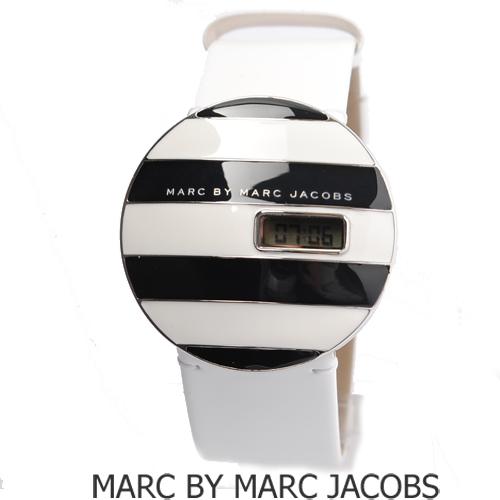 【セール★15%OFF　通常価格27,300円】【送料無料】MARC BY MARC JACOBS(マークバイマークジェイコブス）ユニセックス腕時計　ホワイト×ブラック　MBM2038 05P02Aug11【楽ギフ_包装】【マラソンダッシュ送料無料】