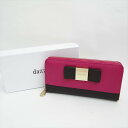 dazzlin ダズリン バイカラー リボン 長財布 長財布【中古】