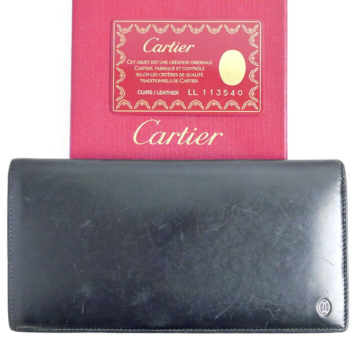 Cartierカルティエパシャライン財布【中古】