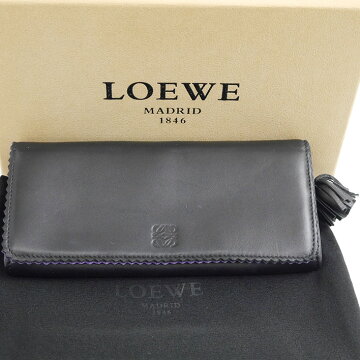 LOEWEロエベ二つ折り長財布財布182.81.F11【中古】