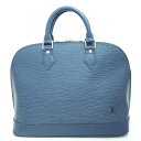 【価格見直し値下げ】ルイヴィトン ハンドバッグ アルマ PM エピ M40620 カラー アンディゴブルー ブランド LOUIS VUITTON 新品同様 中古