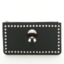 【エントリーでP5倍】【スーパーSALE中10%OFF】【未使用品・新古品】フェンディ パンカーリト カール・ラガーフェルド スタッズ ミンクファー カーリト 8M0341 【クラッチバッグ】【中古】 ご褒美 冬