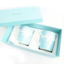 Tiffany & Co. ティファニー ブルーボックス ペア マグカップ 食器【中古】