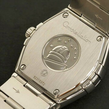 【ポイント3倍】OMEGAコンステレーション12PダイヤホワイトシェルConstellation腕時計中古