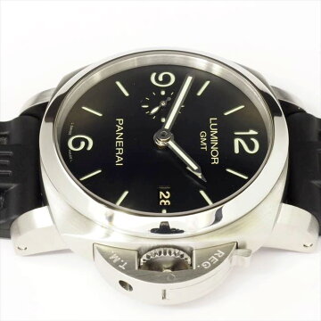 【ポイント3倍】PANERAIパネライルミノール1950ＧＭＴ3デイズPAM00320【中古】