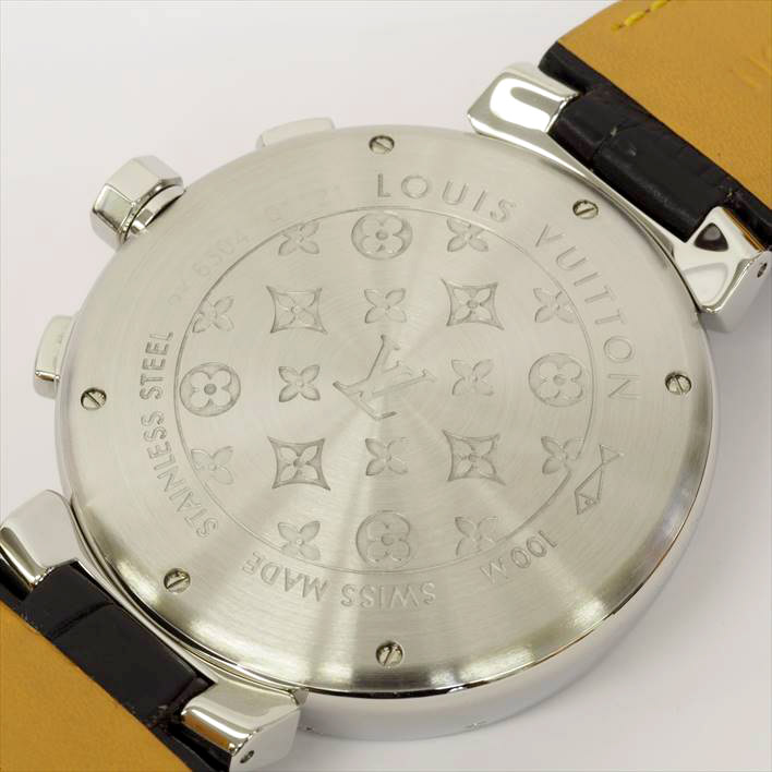 louis vuitton chronometer watch real or fake