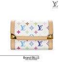 未使用品 LOUIS VUITTON ルイ ヴィトン ポルトモネ・プラ コインケース M92657 マルチカラー モノグラム 小銭入れ 送料無料 【中古】