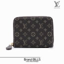 新品 LOUIS VUITTON ルイ ヴィトン ジッピー・コインパース 小銭入れ M63003 モノグラム・イディール フザン 焦げ茶色 送料無料 【中古】