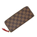 ルイ・ヴィトン ダミエ ポルトフォイユ・クレマンス N60534【美品】