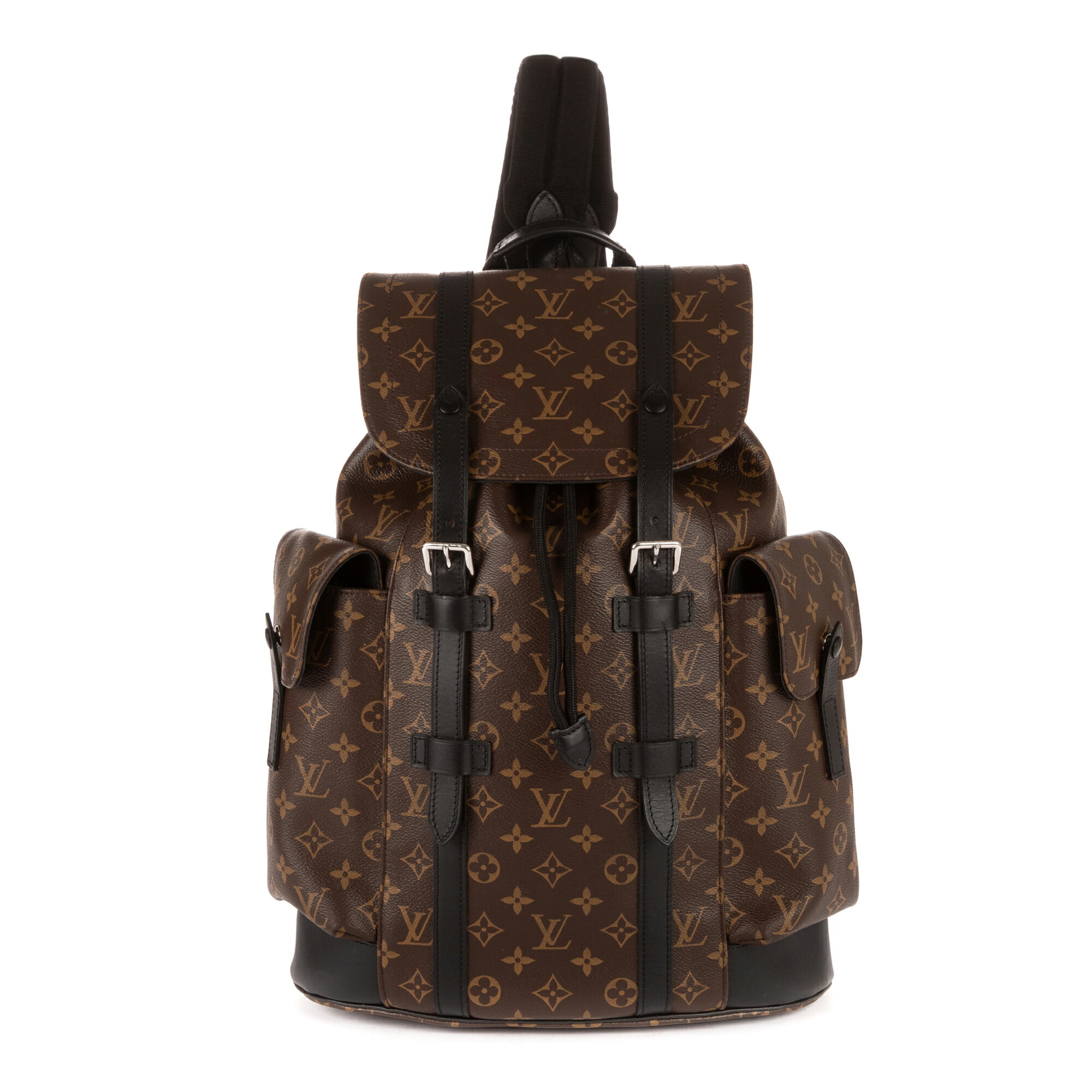 [中古] LOUIS VUITTON ルイヴィトンクリストファーブラウン/ブラックモノグラムキャンバスA