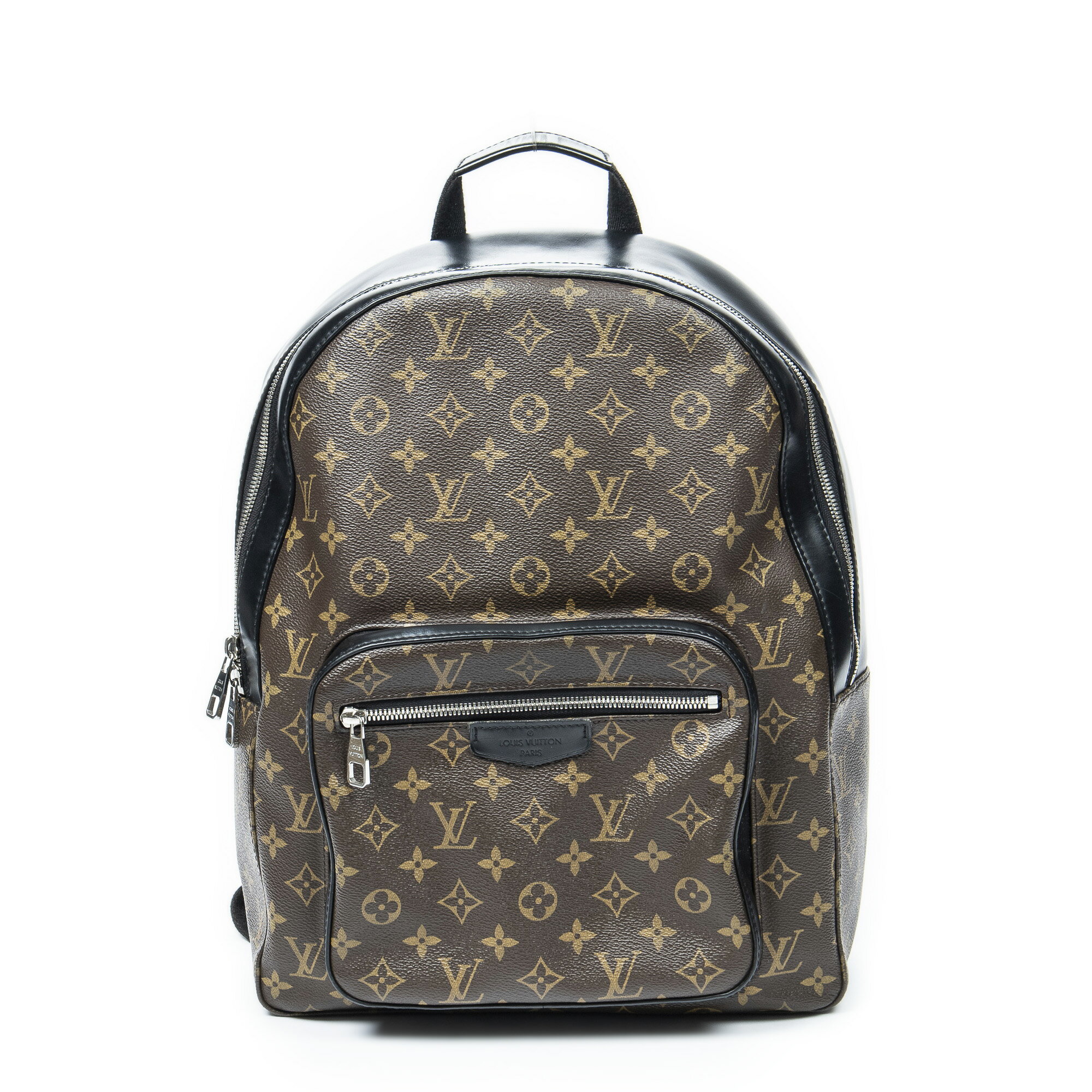 [中古] LOUIS VUITTON ルイヴィトンジョッシュ バックパックブラウン/ブラックモノグラム マカッサルA