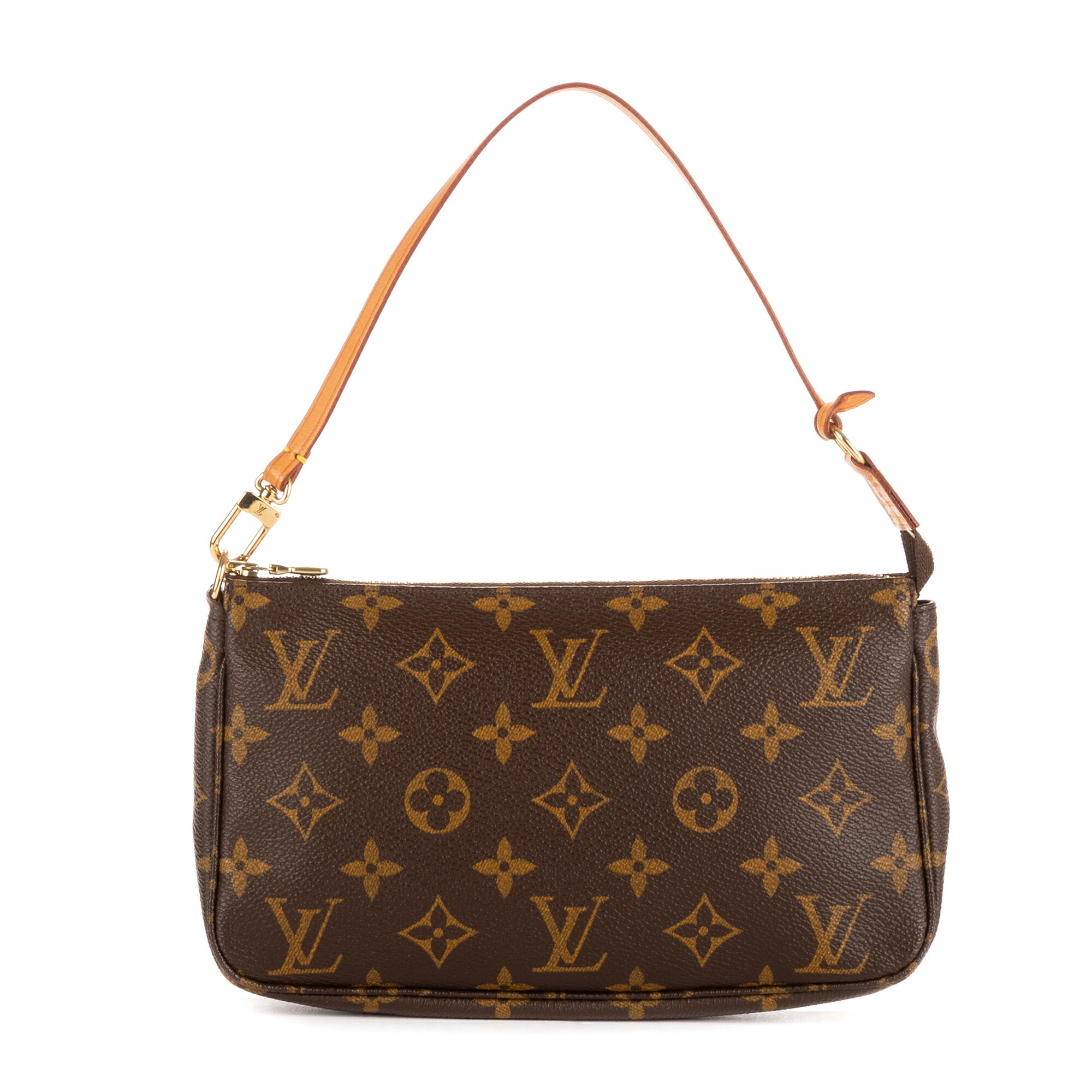[ポイント10倍][中古] LOUIS VUITTON ルイヴィトンアクセサリーポーチ茶色モノグラムA