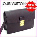 ルイヴィトン Louis Vuitton セカンドバッグ クラッチバッグ /メンズ可 /ポシェット・クラド タイガ M30194 アカジュ PVC×レザー (参考定価91350円)【中古】 C823