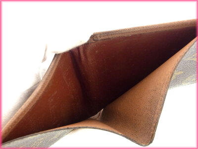 (あす楽対応)ルイヴィトン/LouisVuitton/二つ折り札入れ/ポルトビエ6カルトクレディ/モノグラム//PVC×レザー【中古】(参考定価35700円)J783
