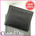【中古】 ディオール・オム Dior homme 二つ折り財...