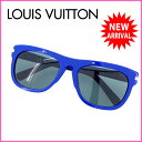ルイヴィトン Louis Vuitton サングラス メンズ可 ポゼッシオンPM Z0563E ブルー プラスティック (参考定価71280円)【中古】 R1084